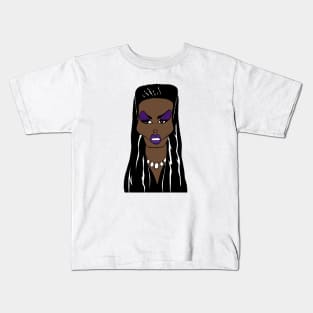 GRACE JONES MODEL, SINGER AND ACTRESS FAN ART Kids T-Shirt